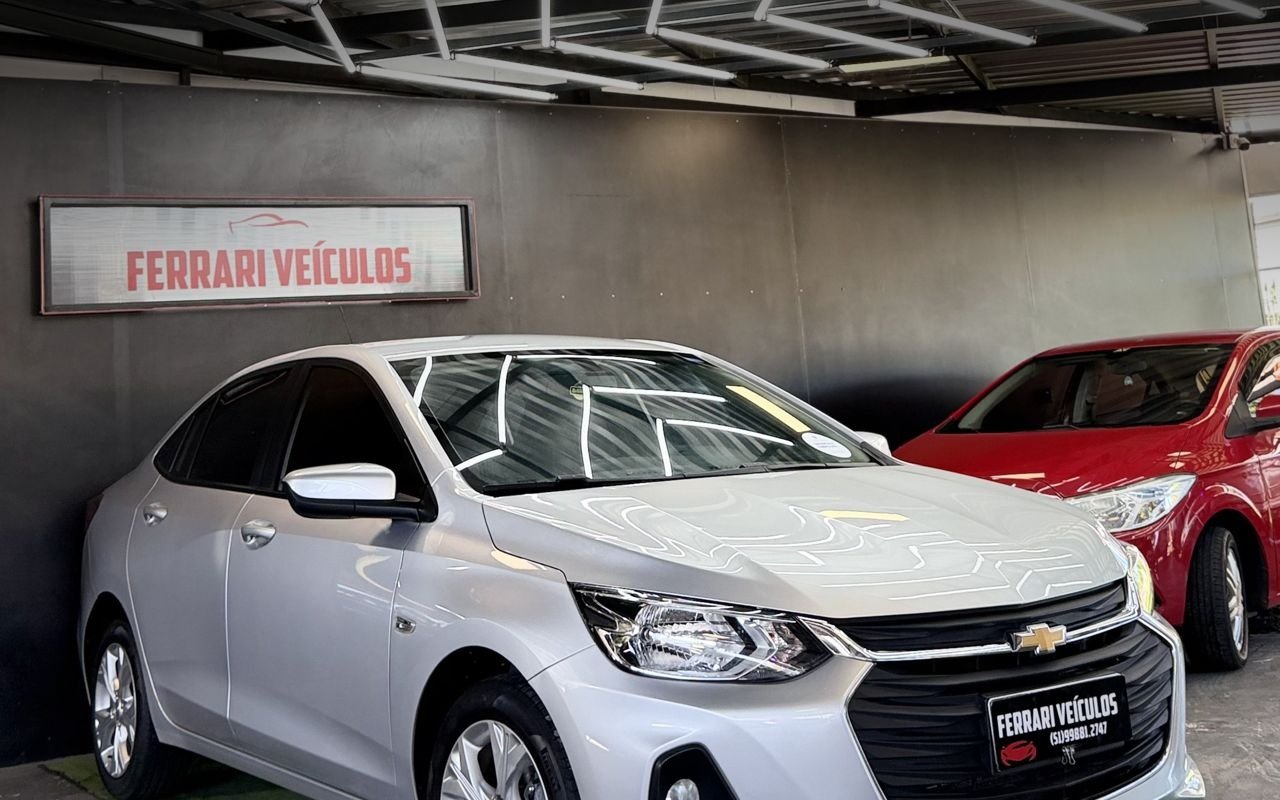 Chevrolet Onix SEDAN Plus LTZ 1.0 12V TB Flex Mec. na cor Prata no Canoas / RS - 958952