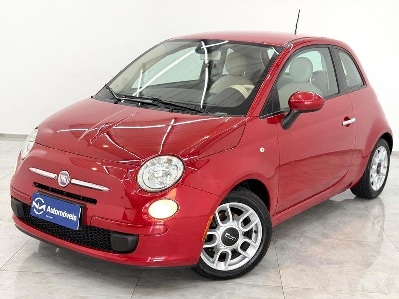 Fiat 500 Cult 1.4 Flex 8V EVO Mec. na cor Vermelho em Curitiba / PR - 959082