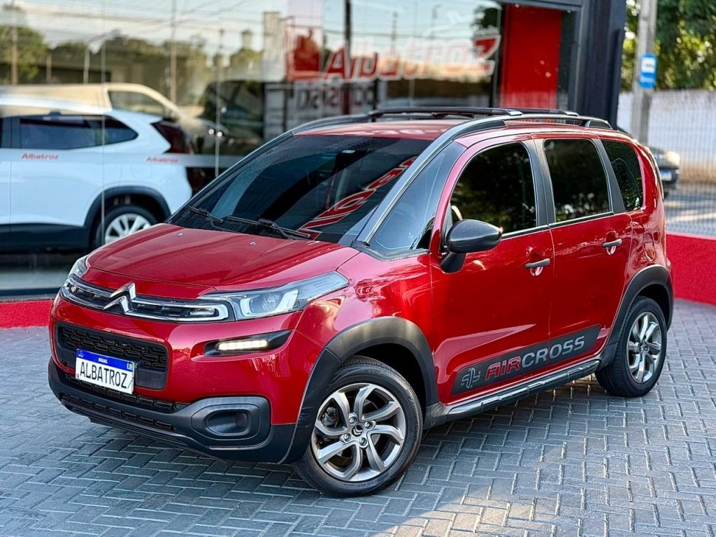 Citroën C3 Aircross Live 1.5 Flex 8V 5p Mec. na cor Vermelho em Ponta Grossa / PR - 959088
