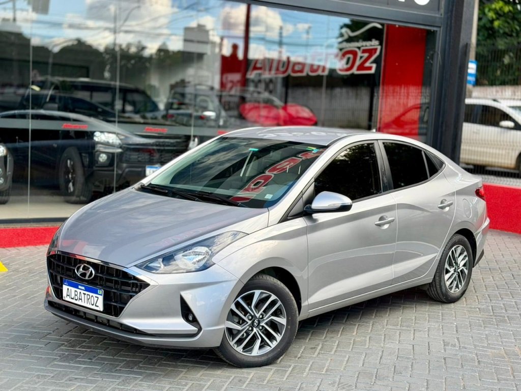 Hyundai HB20S Evolution 1.0 TB Flex 12V Aut. na cor Prata em Ponta Grossa / PR - 959124