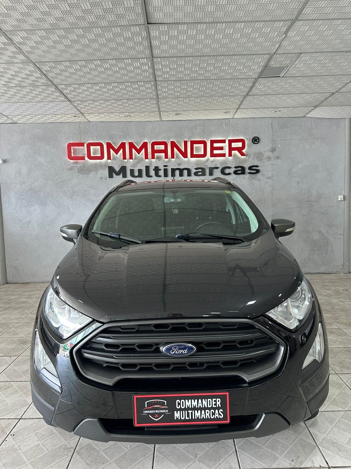 Ford EcoSport FREESTYLE 1.6 16V Flex 5p na cor Preto no Porto Alegre / RS - 959370