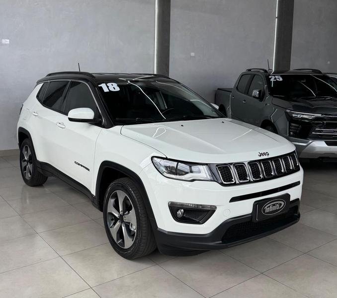 Jeep Compass LONGITUDE 2.0 4x2 Flex 16V Aut. na cor Branco em Maringá / PR - 959414