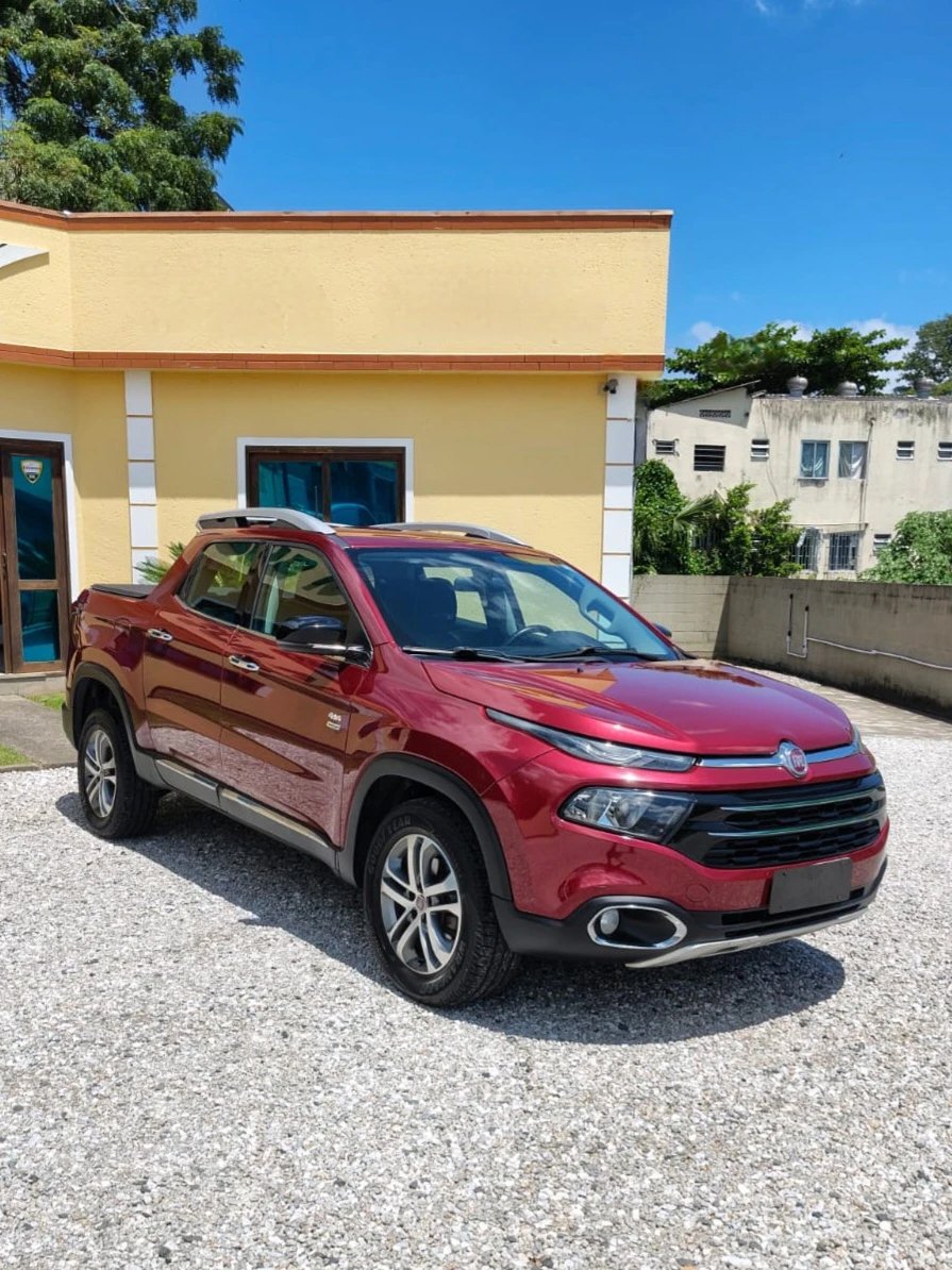 Fiat Toro Volcano 2.4 16V Flex Aut. na cor Vermelho em Florianópolis / SC - 959447