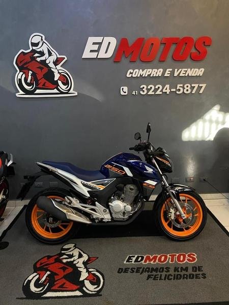 Honda CBX 250 TWISTER  na cor Azul em Curitiba / PR - 959536