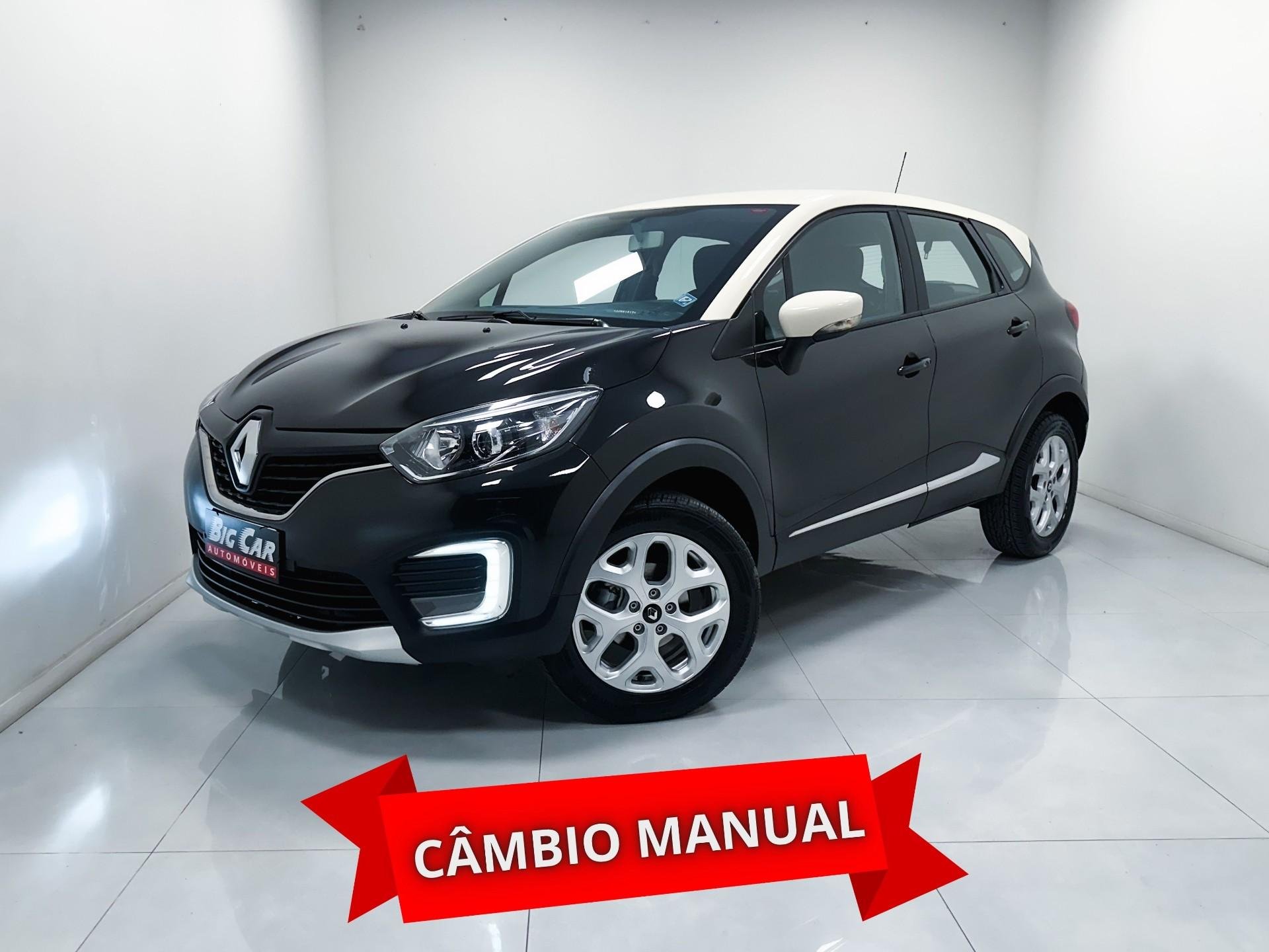 Renault Captur Zen 1.6 16V Flex 5p Mec. na cor Preto em São José / SC - 959668