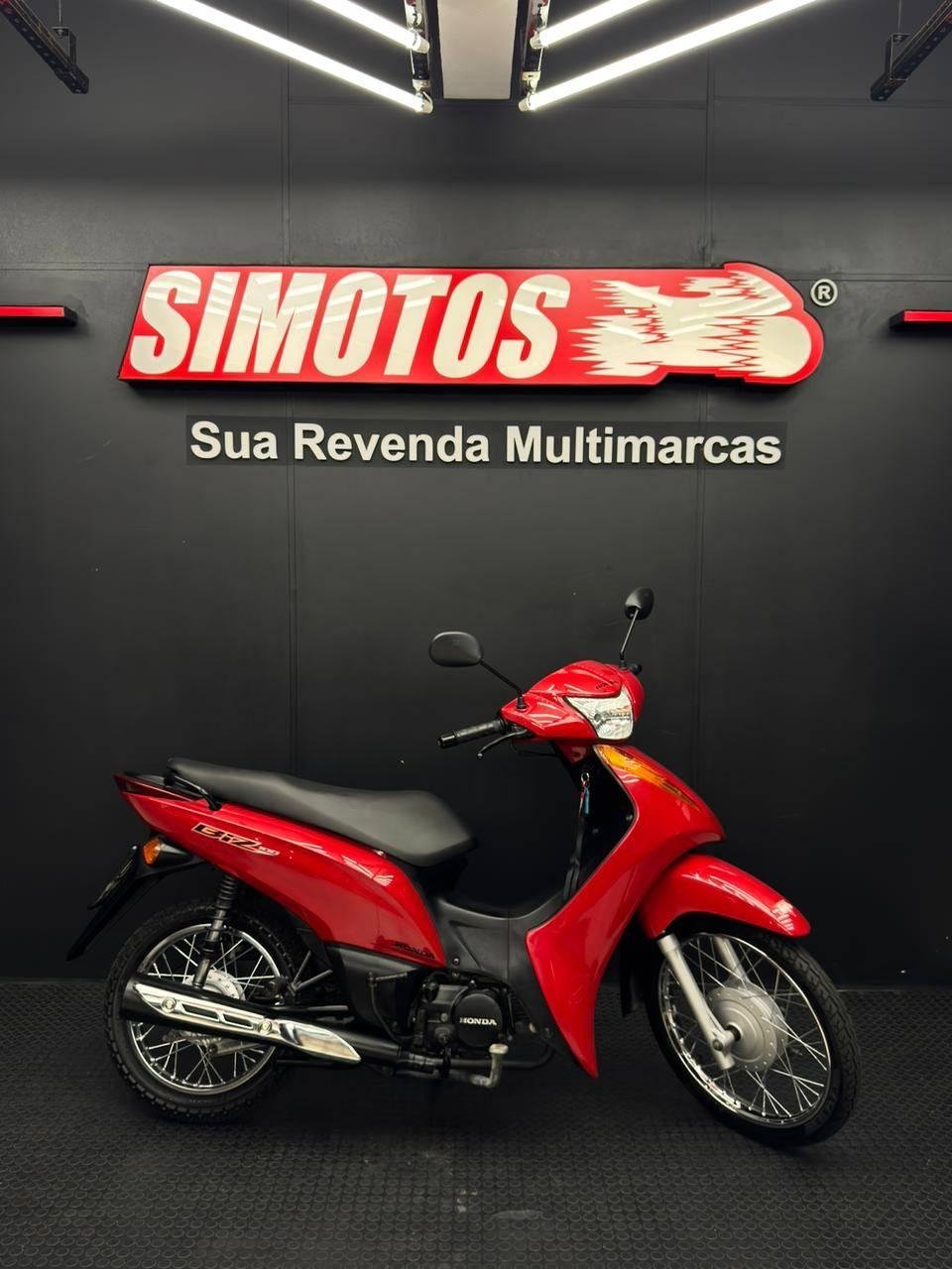 Honda C 100 BIZ/ 100 BIZ KS  na cor Vermelho em Florianópolis / SC - 959722