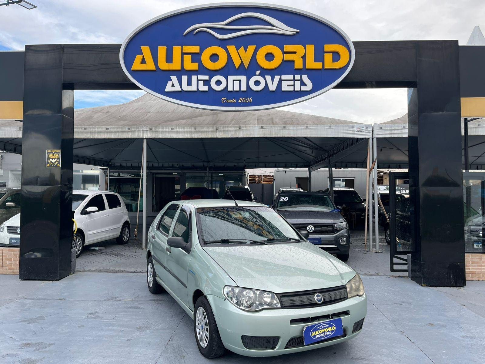 Fiat Palio 1.0/ Trofeo 1.0 Fire/ Fire Flex 4p na cor Verde em Palhoça / SC - 959726