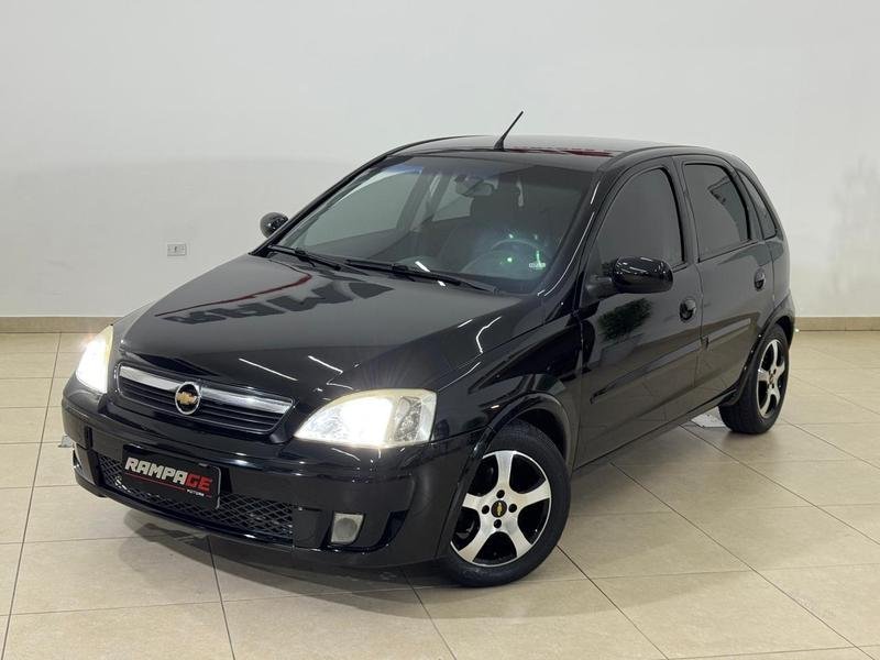 Chevrolet Corsa Hat. Maxx 1.4 8V ECONOFLEX 5p na cor Preto em Curitiba / PR - 959774