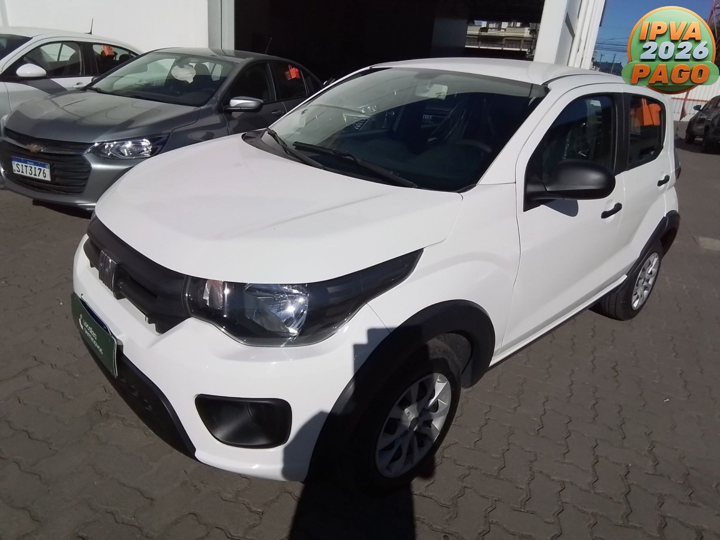 Fiat Mobi LIKE 1.0 Fire Flex 5p. na cor Branco no Pelotas / RS - 959950