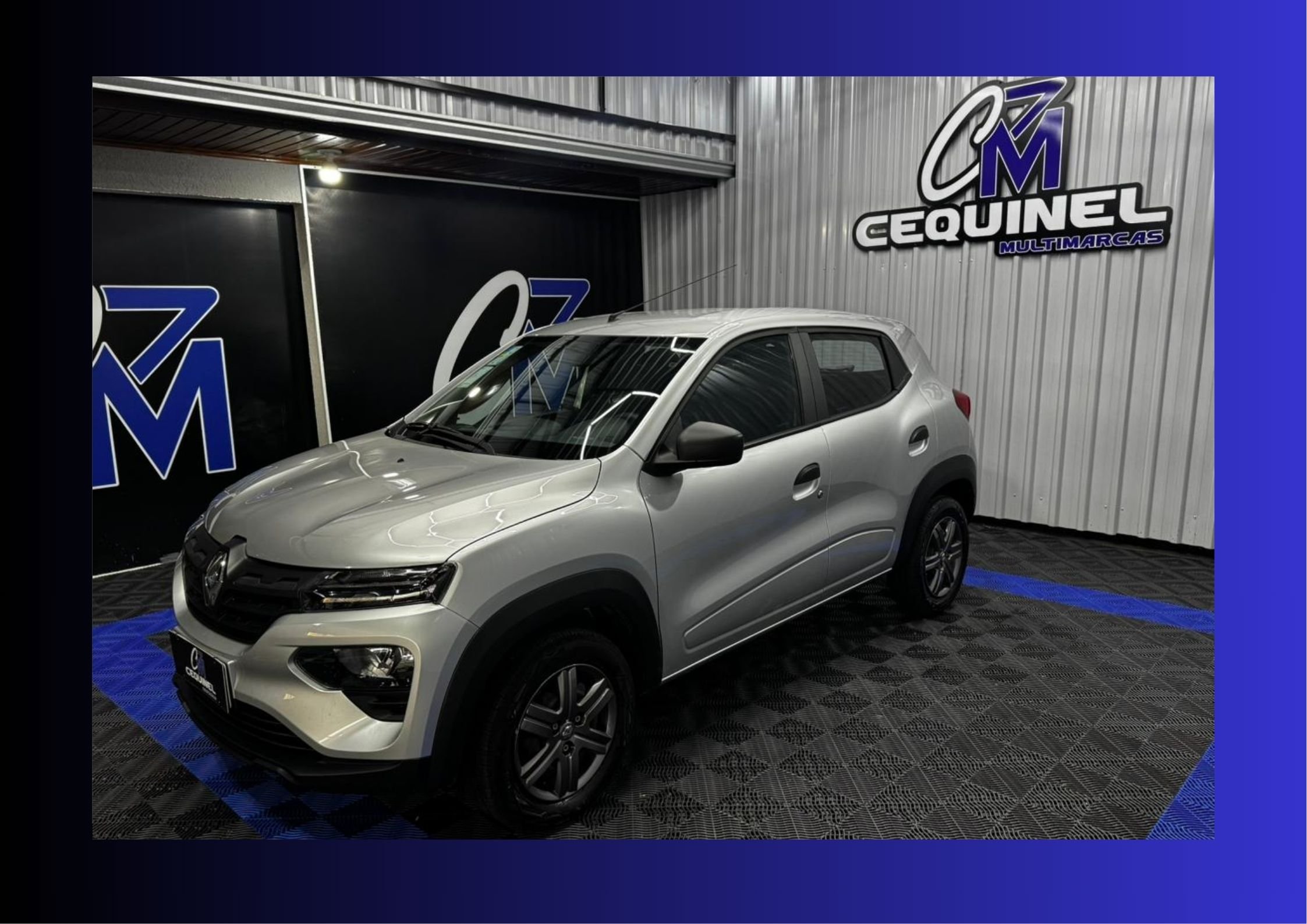 Renault Kwid Zen 1.0 Flex 12V 5p Mec. na cor Prata em Campo Largo / PR - 960892