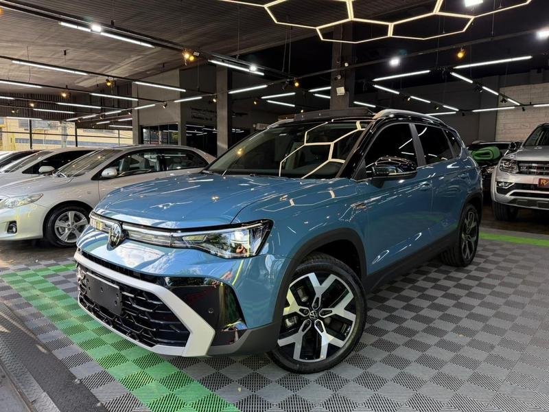 Volkswagen Taos Highline 1.4 250 TSI Flex Aut. na cor Azul em Londrina / PR - 961122