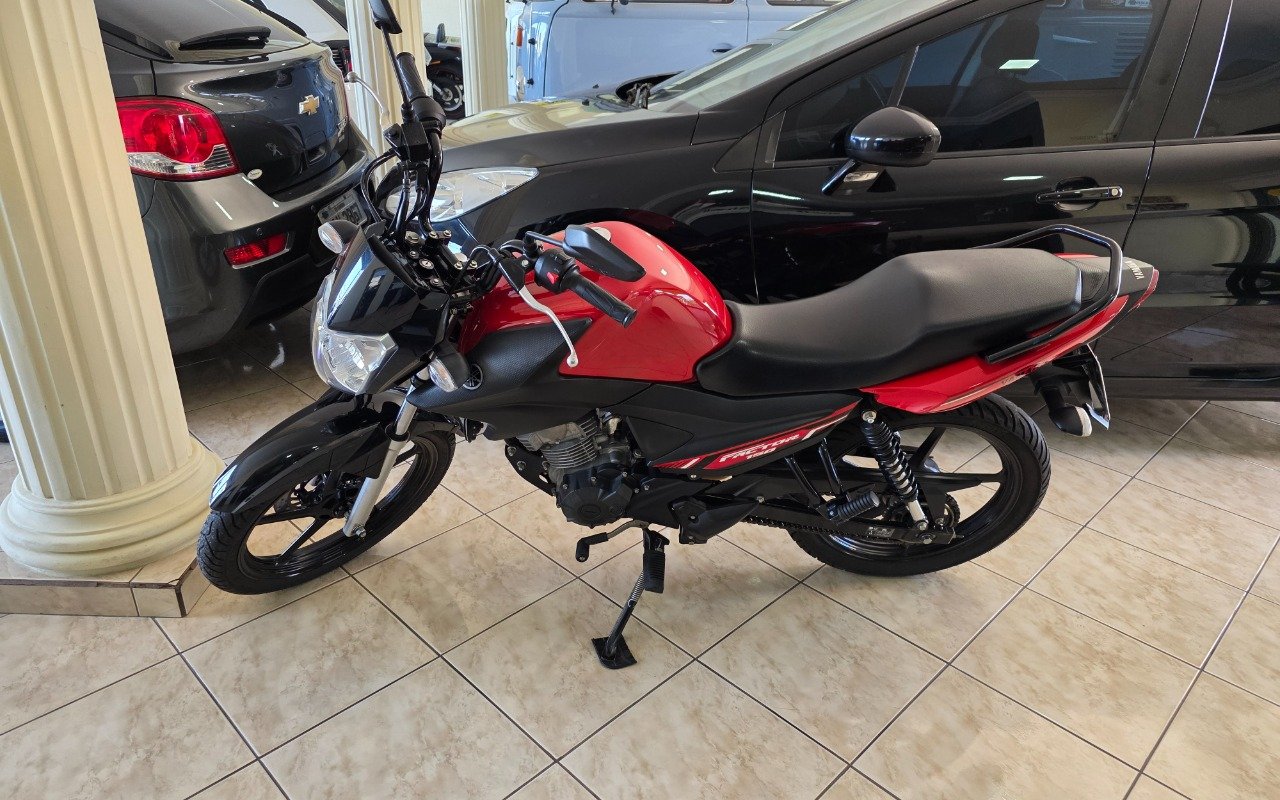 YAMAHA YBR 150 FACTOR ED/FLEX  na cor Vermelho em Curitiba / PR - 961147