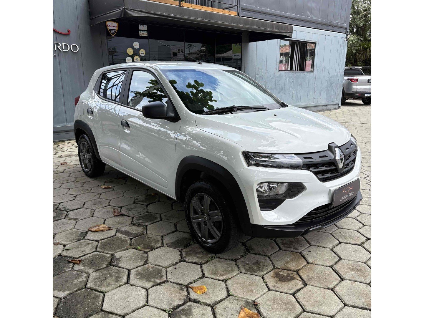 Renault Kwid Zen 1.0 Flex 12V 5p Mec. na cor Branco em Joinville / SC - 961165