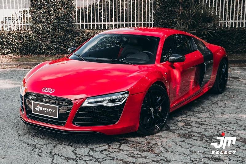 Audi R8 5.2 V10 Quattro R-tronic/S-tronic na cor Vermelho em Curitiba / PR - 9612