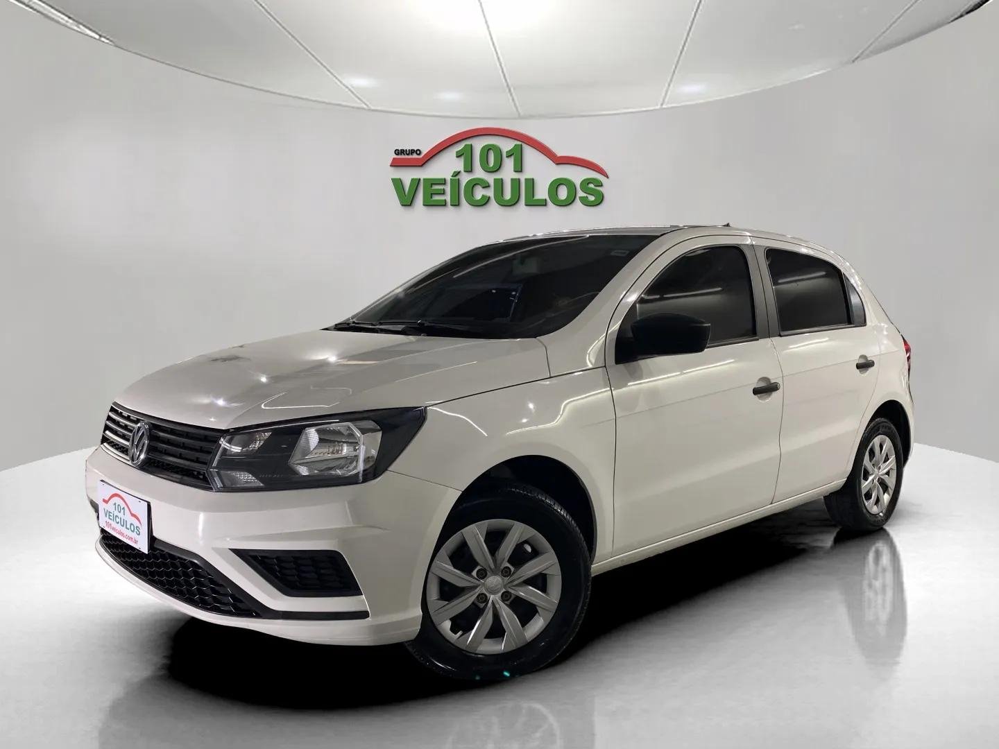 Volkswagen Gol 1000 Mi 4p na cor Branco em São José / SC - 961236
