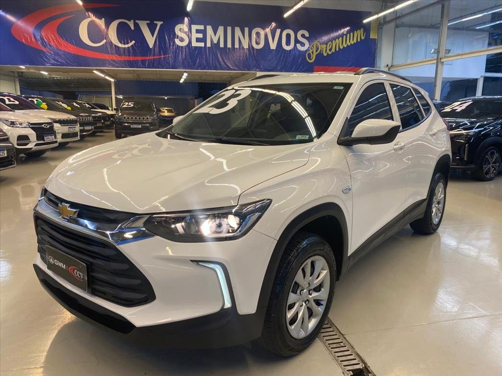 Chevrolet Tracker 1.0 Turbo 12V Flex Aut. na cor Branco em Curitiba / PR - 961338