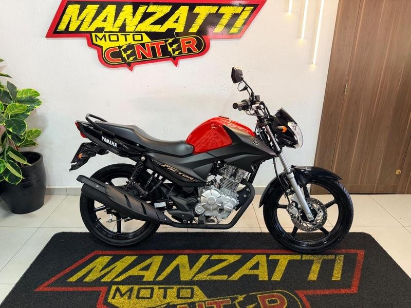 YAMAHA YBR 125i FACTOR ED/FLEX  na cor Vermelho em Campo Largo / PR - 961349