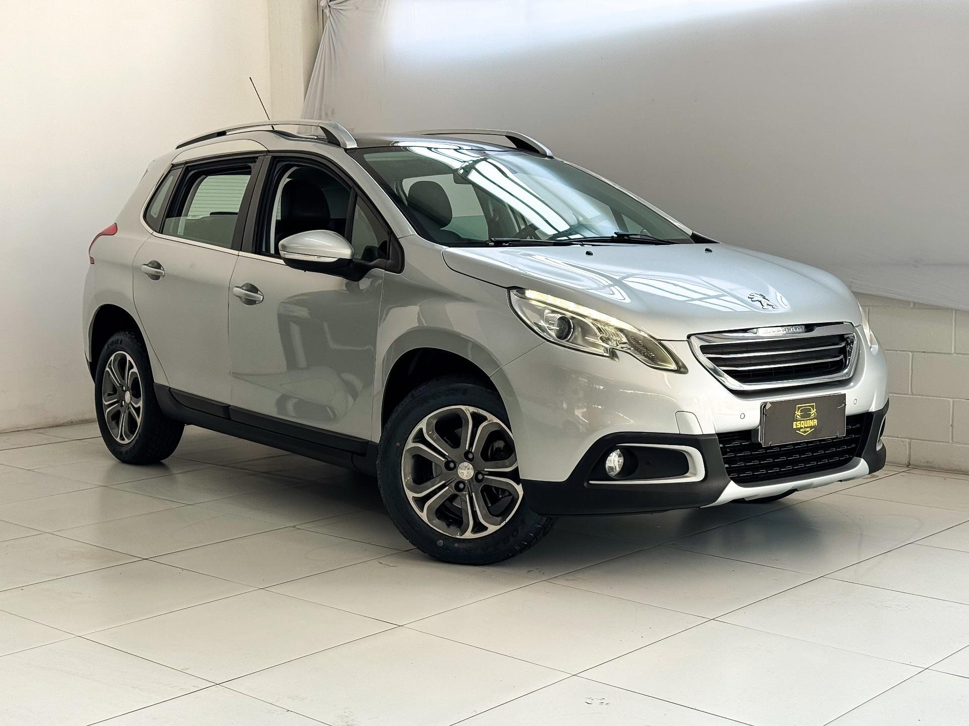 Peugeot 2008 Allure 1.6 Flex 16V 5p Aut. na cor Prata em São José / SC - 961362