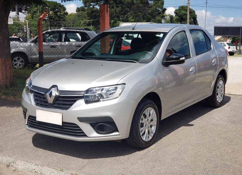Renault Logan Zen Flex 1.0 12V 4p Mec. na cor Prata em Curitiba / PR - 961429