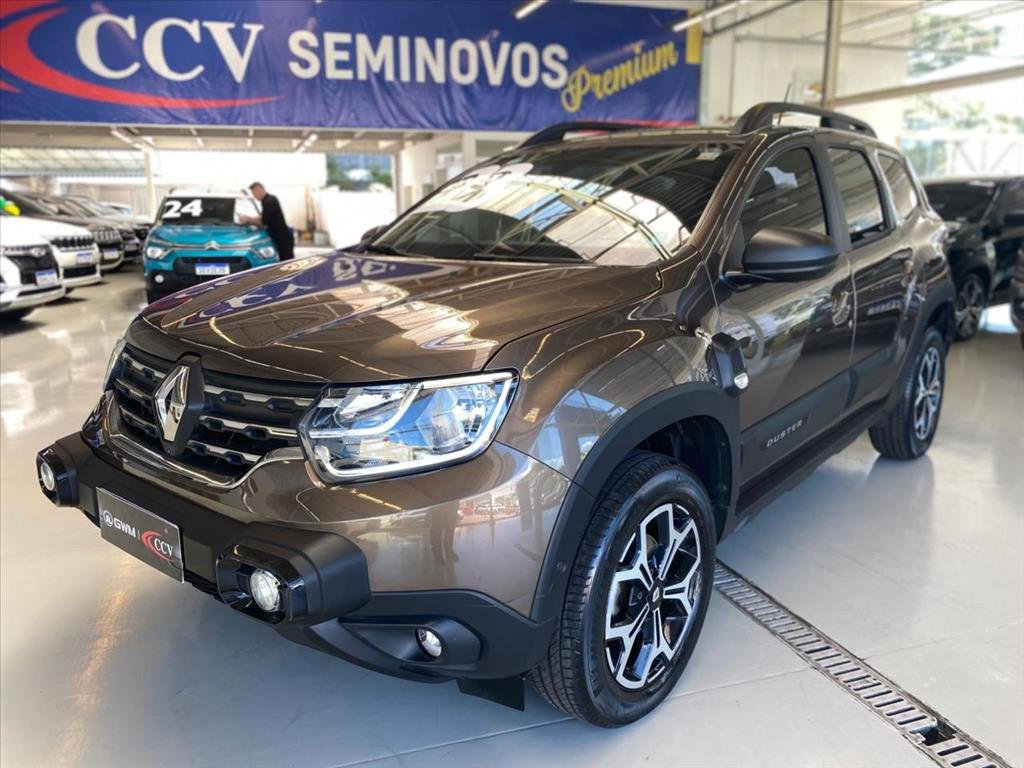 Renault Duster Iconic 1.3 TB 16V Flex Aut. na cor Marrom em Curitiba / PR - 962024