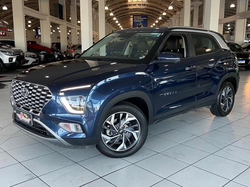 Hyundai Creta Platinum 1.0 TB 12V Flex Aut. na cor Azul em Curitiba / PR - 962059