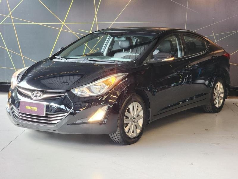 Hyundai Elantra GLS 2.0 16V Flex Aut. na cor Preto em Curitiba / PR - 962204