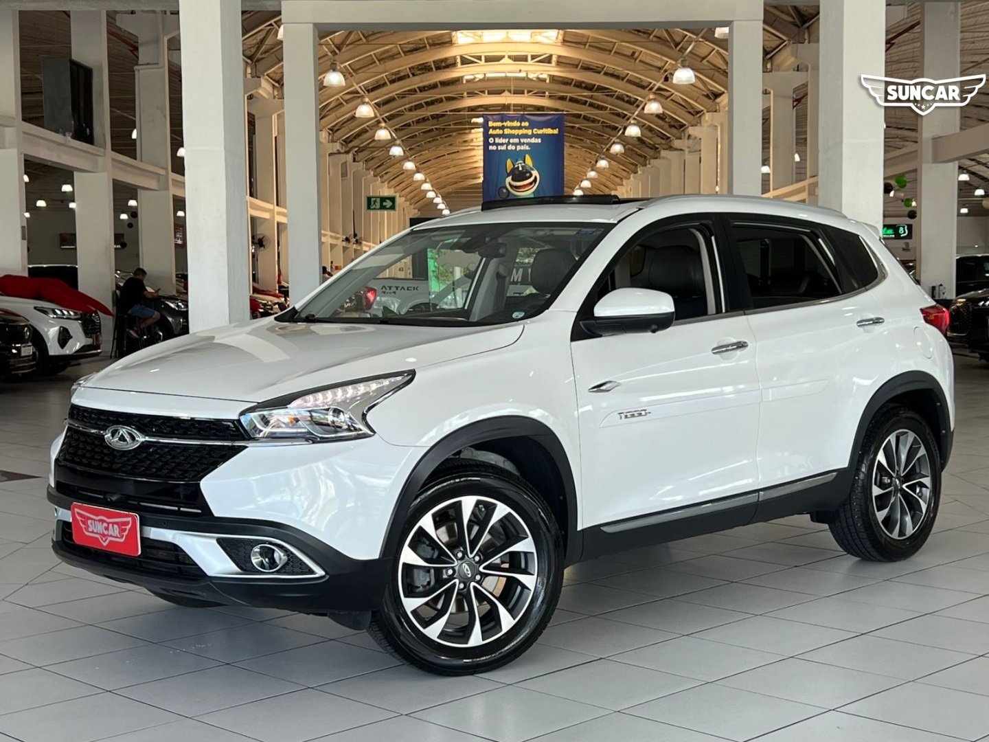 Caoa Chery Tiggo 7 TXS 1.5 16V Turbo Flex Aut. na cor Branco em Curitiba / PR - 962349