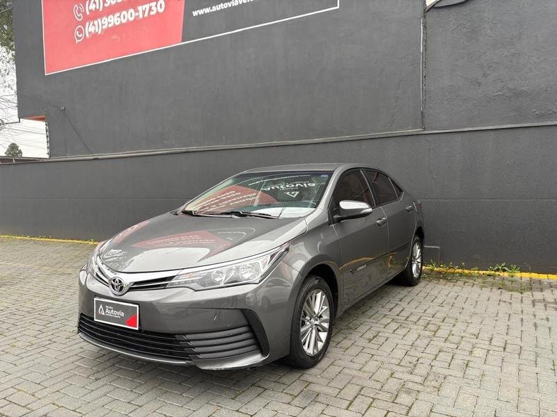 Toyota Corolla GLi Upper 1.8 Flex 16V Aut. na cor Cinza em Curitiba / PR - 962592