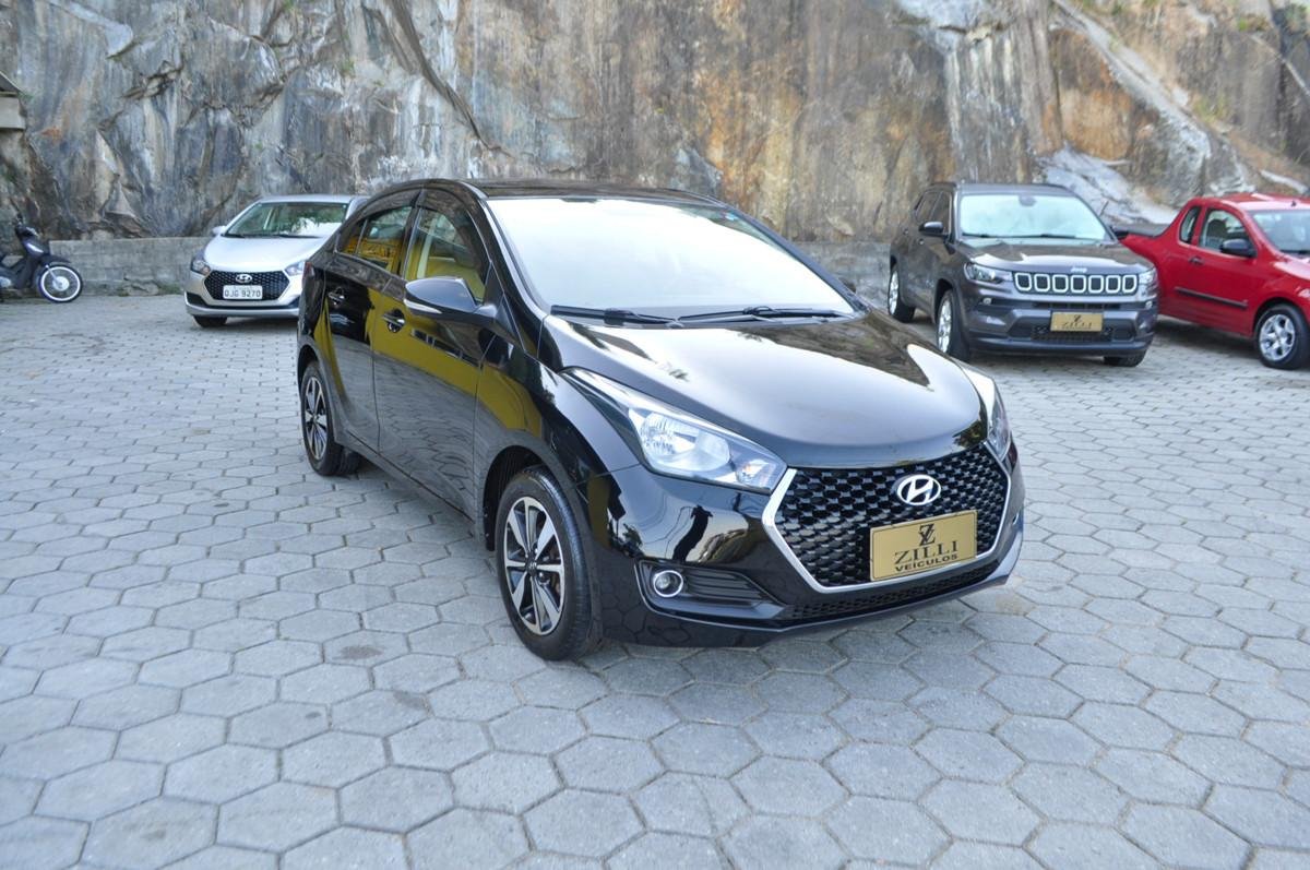 Hyundai HB20S Style 1.6 Flex 16V Aut. na cor Preto em Florianópolis / SC - 962595