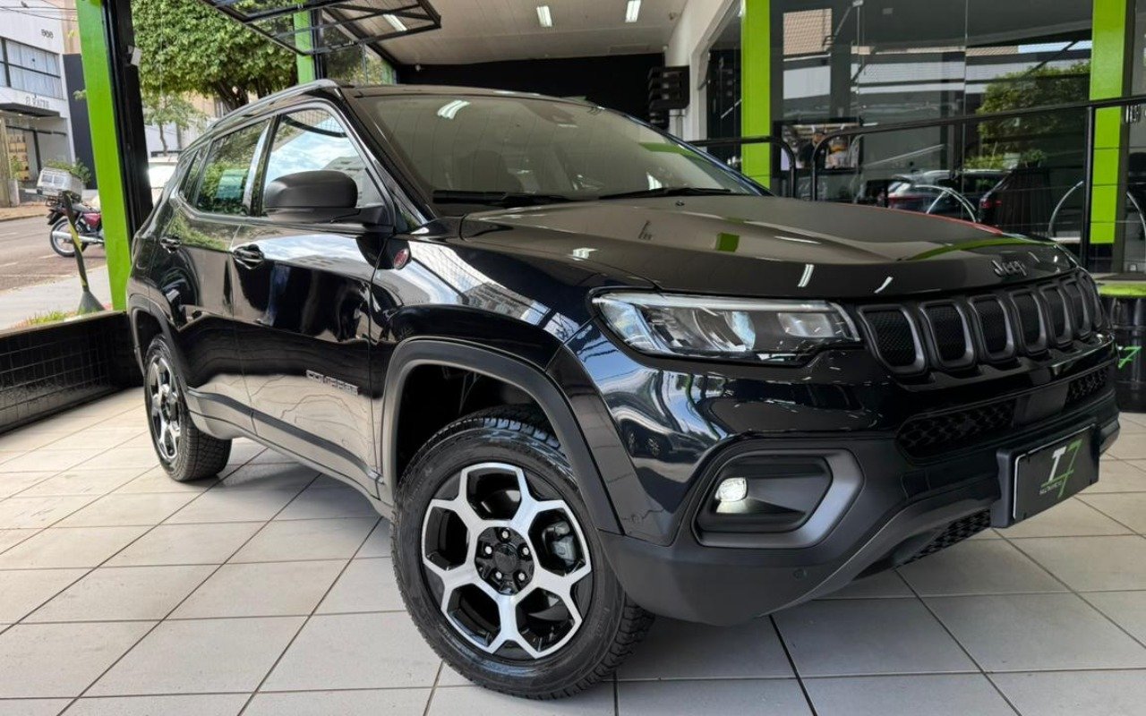 Jeep Compass TRAILHAWK TD350 2.0 4x4 Die. Aut na cor Preto em Londrina / PR - 962622