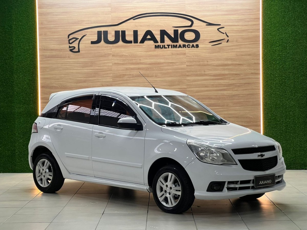 Chevrolet Agile LTZ 1.4 MPFI 8V FlexPower 5p na cor Branco no Novo Hamburgo / RS - 962634