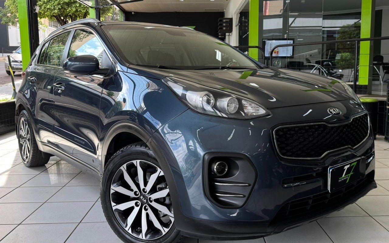 Kia Sportage LX 2.0 16V/ 2.0 16V Flex Aut. na cor Azul em Londrina / PR - 962782