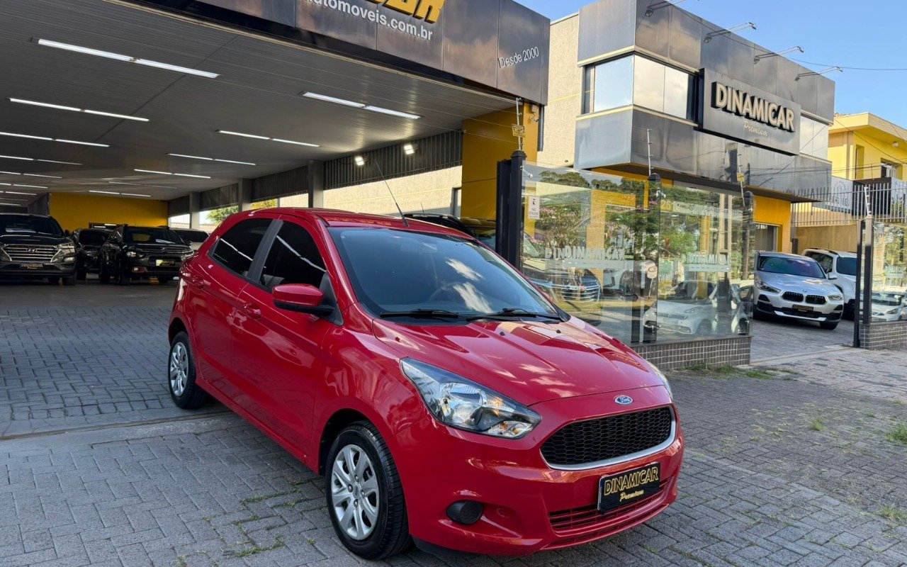 Ford Ka 1.5 SE/SE PLUS 16V Flex 5p na cor Vermelho em Curitiba / PR - 962950