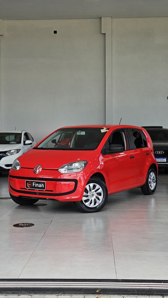 Volkswagen Up! take 1.0 T. Flex 12V 3p na cor Vermelho em Americana / SP - 963038