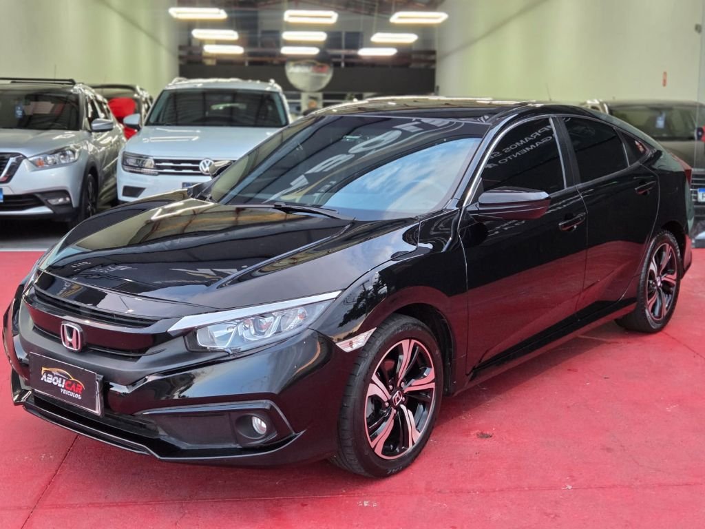 Honda Civic Sedan SPORT 2.0 Flex 16V Aut.4p na cor Preto em Campinas / SP - 963207