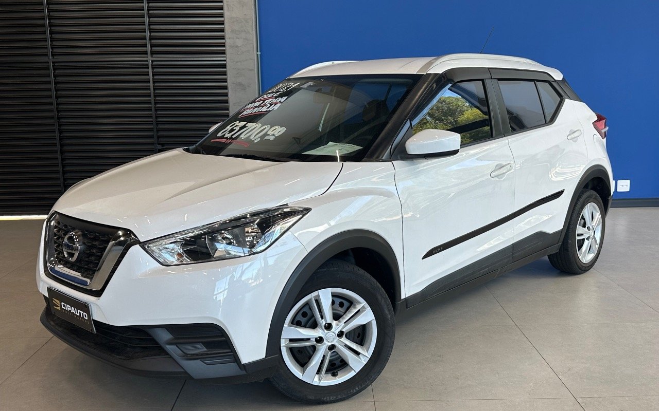 Nissan KICKS S 1.6 16V FlexStar 5p Mec. na cor Branco em Ponta Grossa / PR - 963265