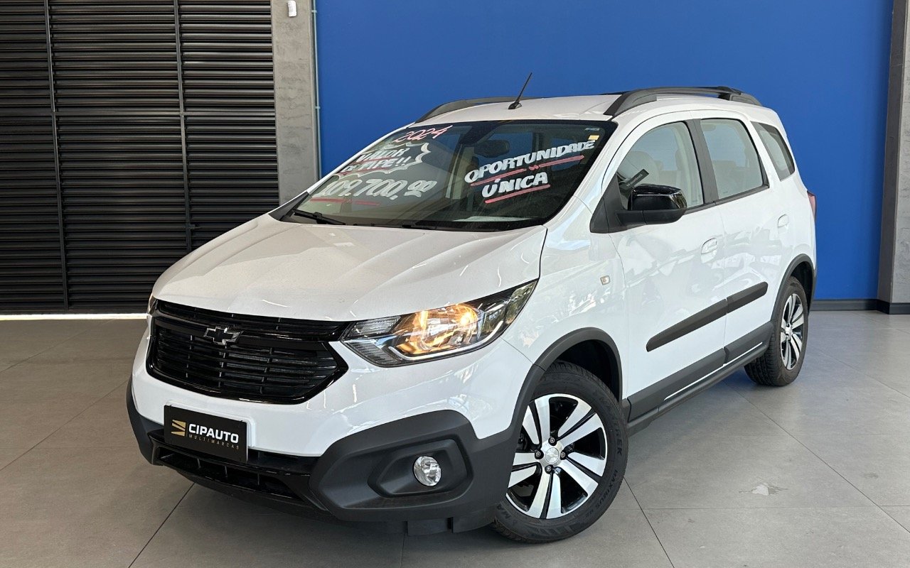 Chevrolet Spin ACTIV7 1.8 8V Econo.Flex 5p Aut. na cor Branco em Ponta Grossa / PR - 963370