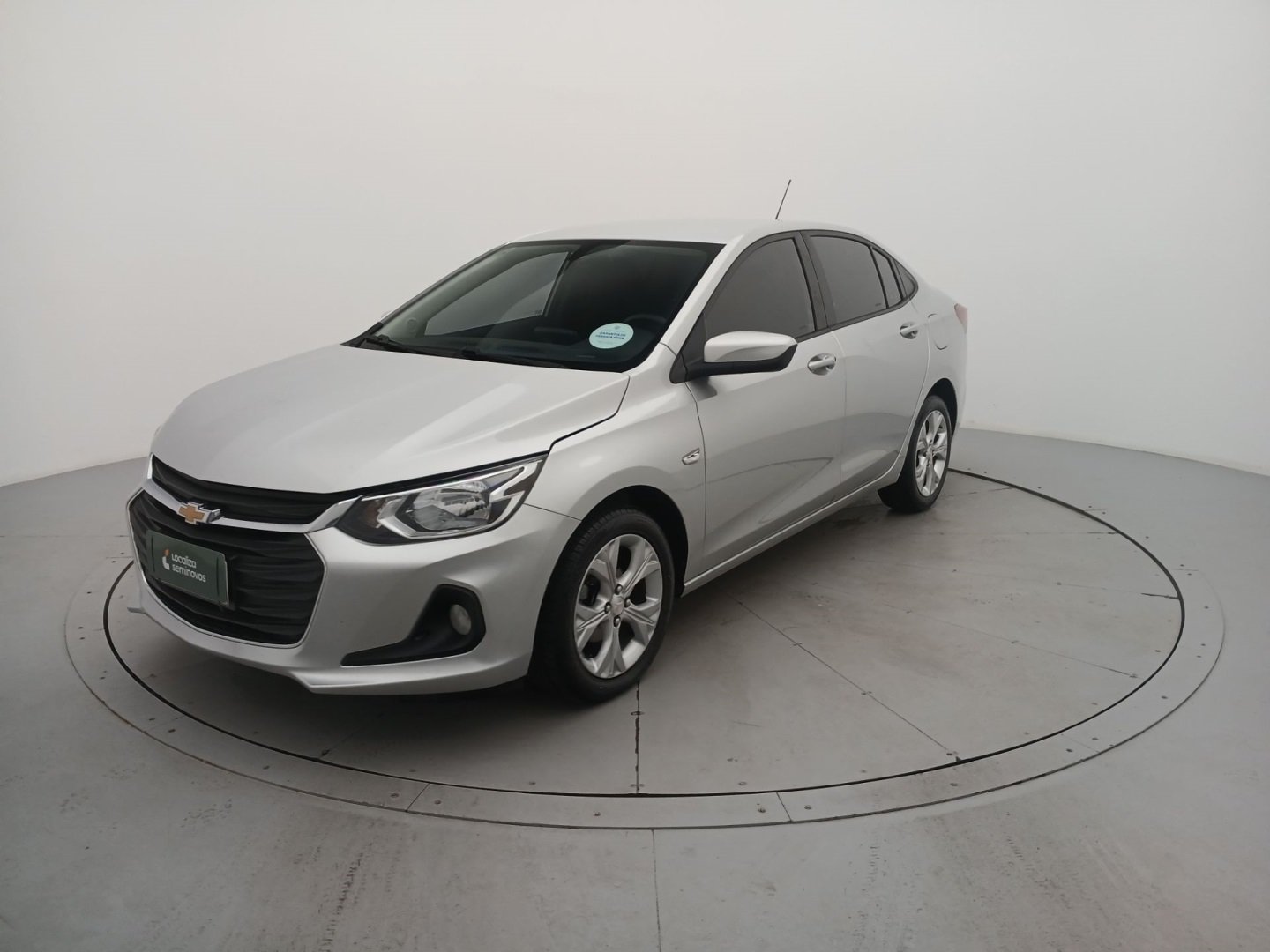 Chevrolet Onix HATCH LTZ 1.0 12V TB Flex 5p Aut. na cor Prata em Ponta Grossa / PR - 964030