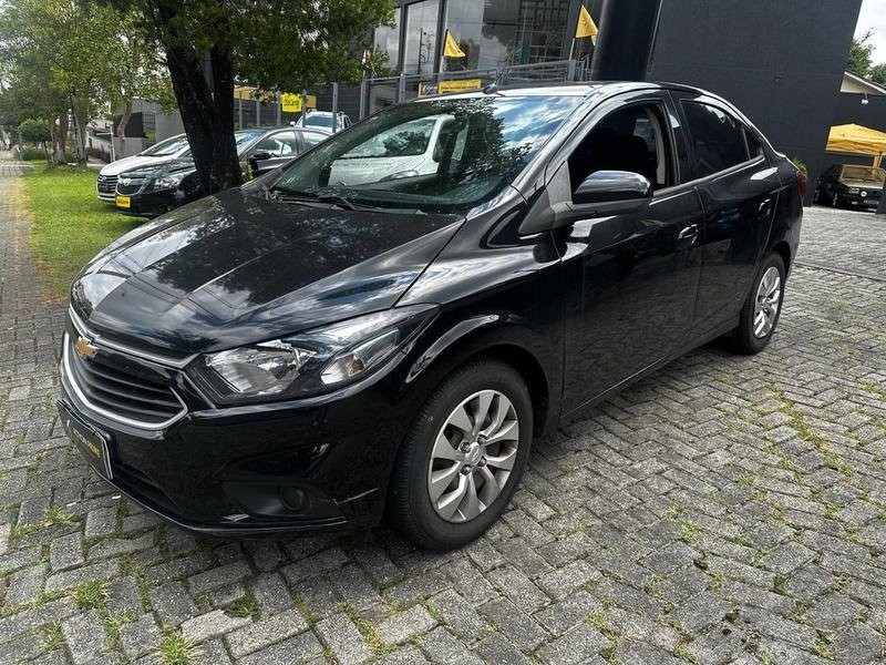Chevrolet Prisma Sed. LT 1.4 8V FlexPower 4p Aut. na cor Preto em Curitiba / PR - 964072
