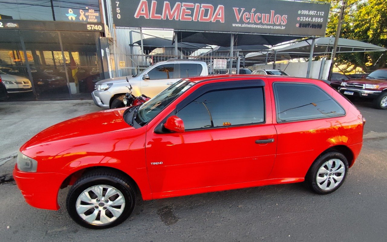 Volkswagen Gol City (Trend) 1.0 Mi Total Flex 8V 2p na cor Vermelho no Porto Alegre / RS - 964080