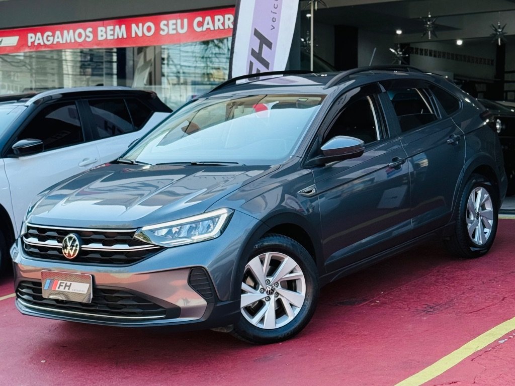 Volkswagen Nivus Comfortline 1.0 200 TSI Flex Aut. na cor Cinza em Florianópolis / SC - 964105