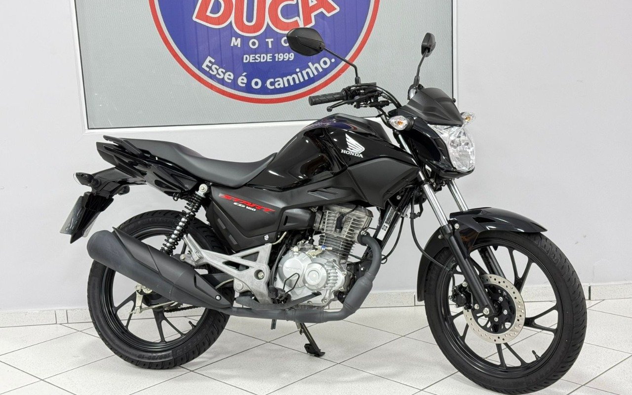 Honda CG 160 START  na cor Preto em Araucária / PR - 964119