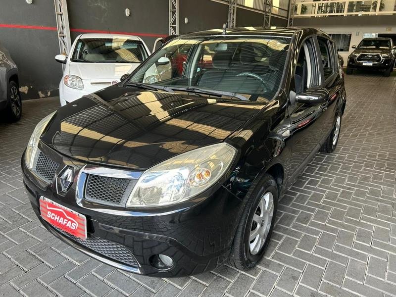 Renault Sandero Privilège Hi-Flex 1.6 8V 5p na cor Preto em Curitiba / PR - 964368