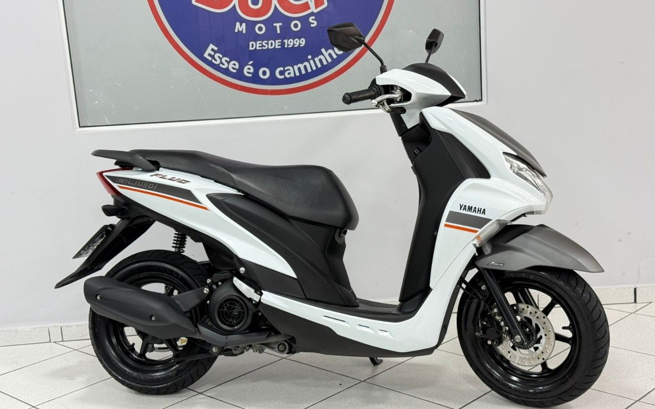 YAMAHA FLUO 125 ABS  na cor Branco em Araucária / PR - 964502