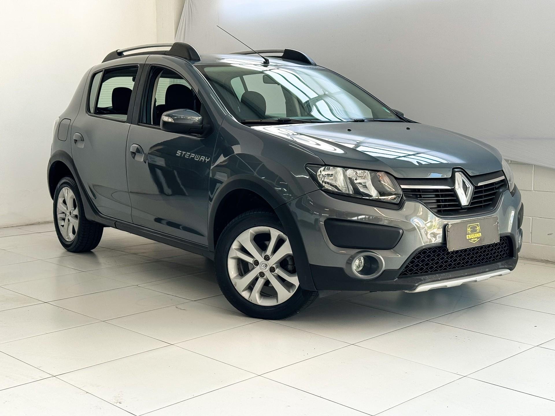 Renault Sandero STEPWAY Easy R Flex 1.6 16V 5p na cor Cinza em São José / SC - 964509