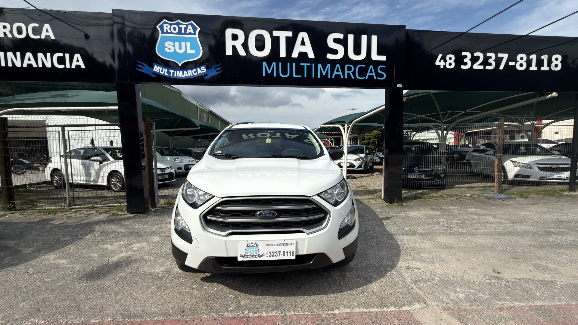 Ford EcoSport SE 1.5 12V Flex 5p Mec. na cor Branco em Florianópolis / SC - 964761