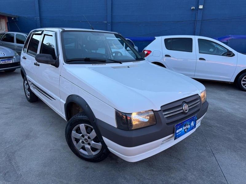Fiat Uno Mille 1.0 Fire/ F.Flex/ ECONOMY 4p na cor Branco em Curitiba / PR - 964826
