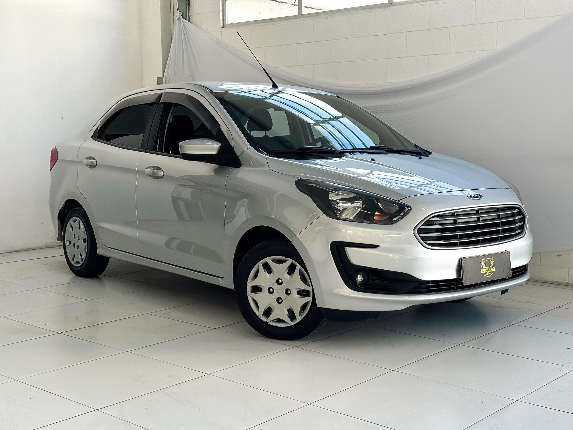 Ford Ka + Sedan 1.0 SE/SE PLUS TiVCT Flex 4p na cor Prata em São José / SC - 964849