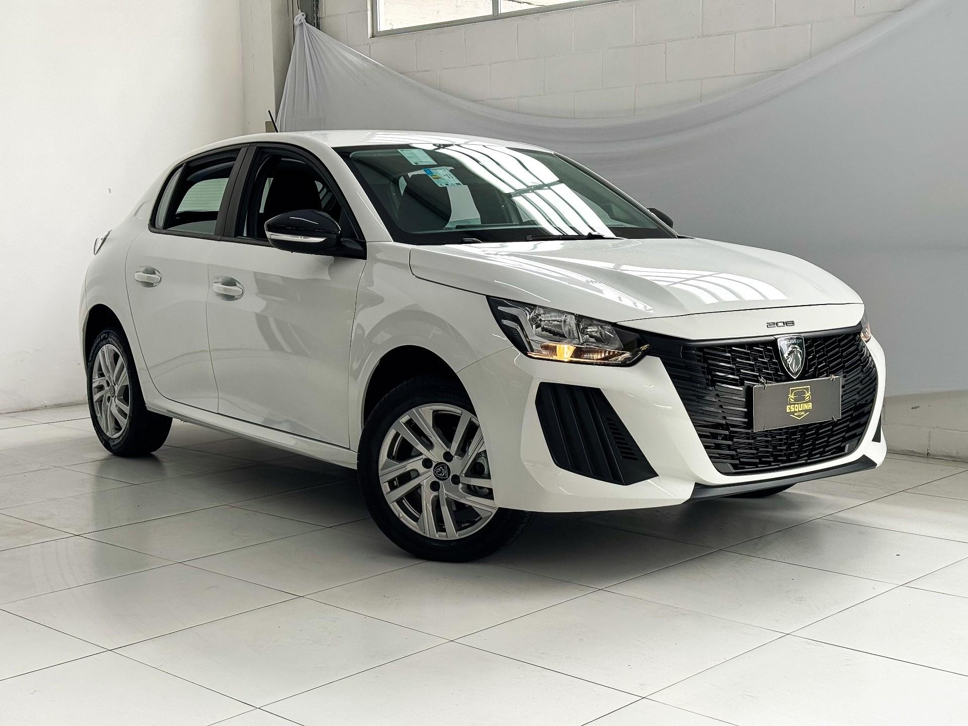 Peugeot 208 Active 1.0 Flex 5p Mec. na cor Branco em São José / SC - 964867