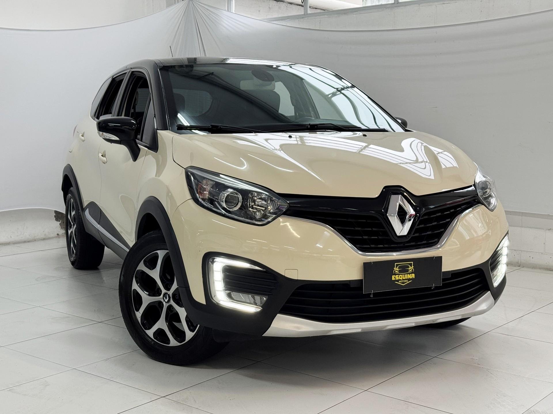Renault Captur Intense 1.6 16V Flex 5p Aut. na cor Branco em São José / SC - 964876